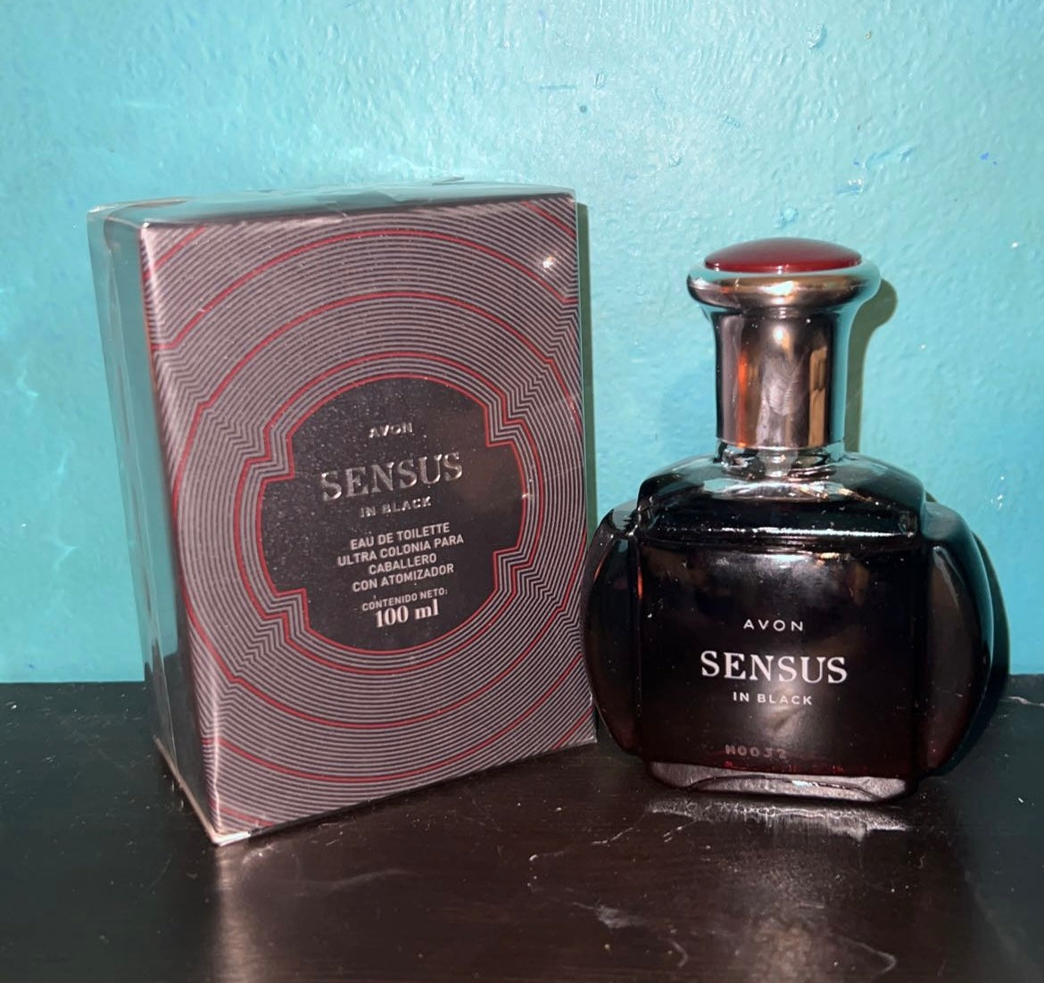 Avon Sensus In Black Colonia Para Caballero Importado!