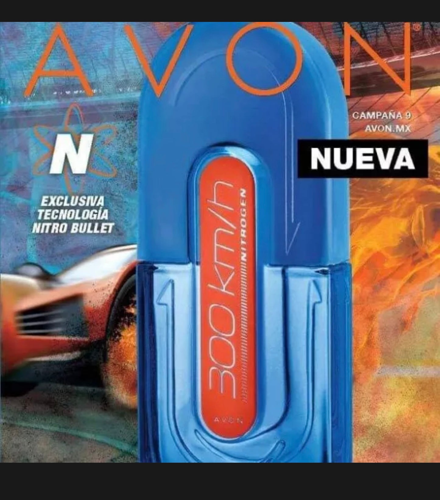 Avon 300km/h Nitrogen Colonia Para Caballeros